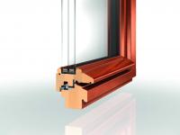 Holz-Fenster-Profil PaXcontur 78 mit 3-fach Verglasung